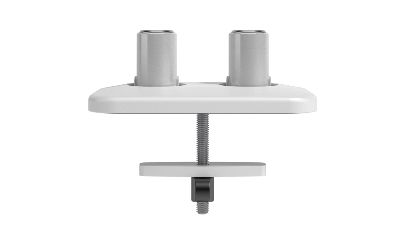 Dubbele arm doorvoerklem Ø 10 mm - max. Ø 60 mm - 65.820